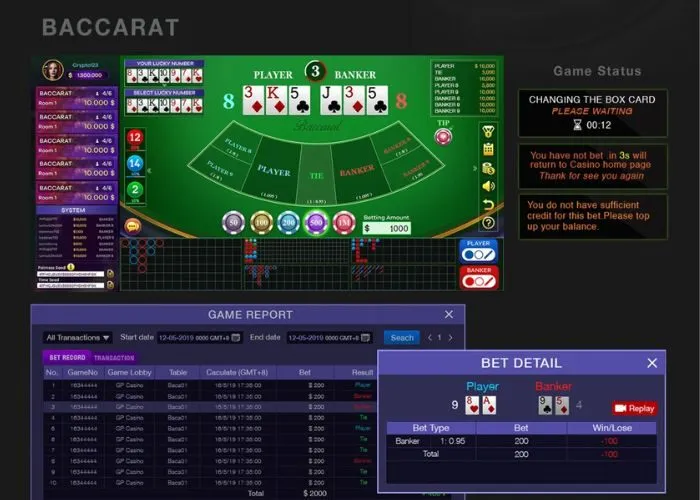 Khám phá game bài đổi thưởng Baccarat trực tuyến 